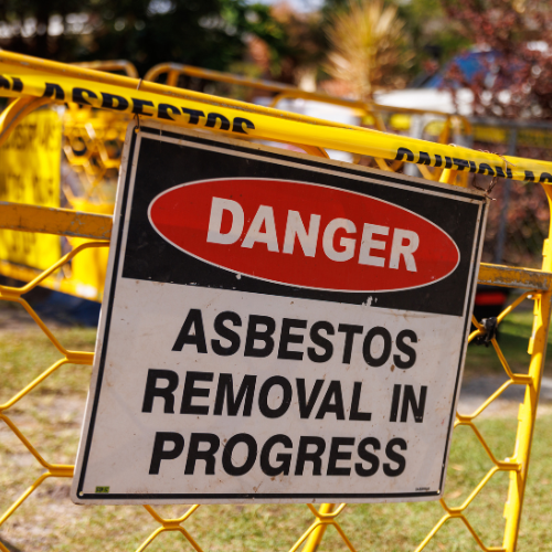 asbestos removal at East Kilbride